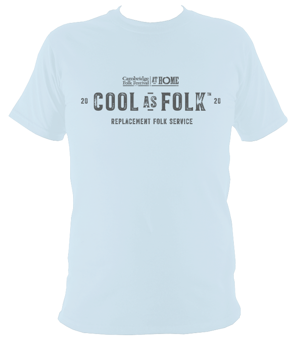 Cambridge Folk Festival Cool as Folk T-shirt