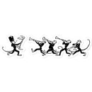 Monkey Band Sticker
