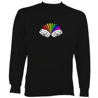 Rainbow Concertina Sweatshirt