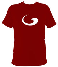 Tribal Wave T-shirt - T-shirt - Cardinal Red - Mudchutney