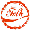 Enjoy Folk Sticker