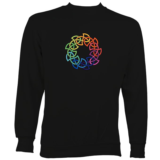 Rainbow Celtic Knot Sweatshirt