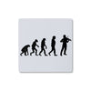Evolution of Fiddle Players Coaster