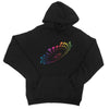 Coloured Spiral Dots Hoodie