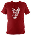 Eagle T-shirt - T-shirt - Antique Cherry Red - Mudchutney