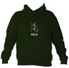 Kila After Eight Hoodie-Hoodie-Forest green-Mudchutney