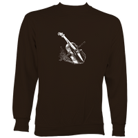 Fiddle and Bow Sketch Sweatshirt