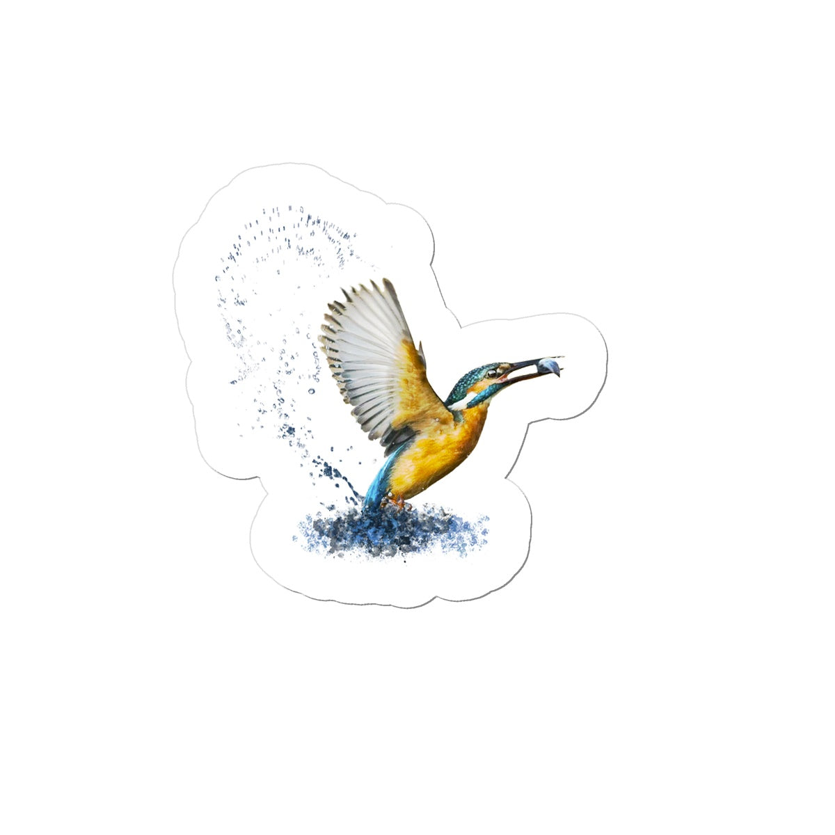 Kingfisher Sticker