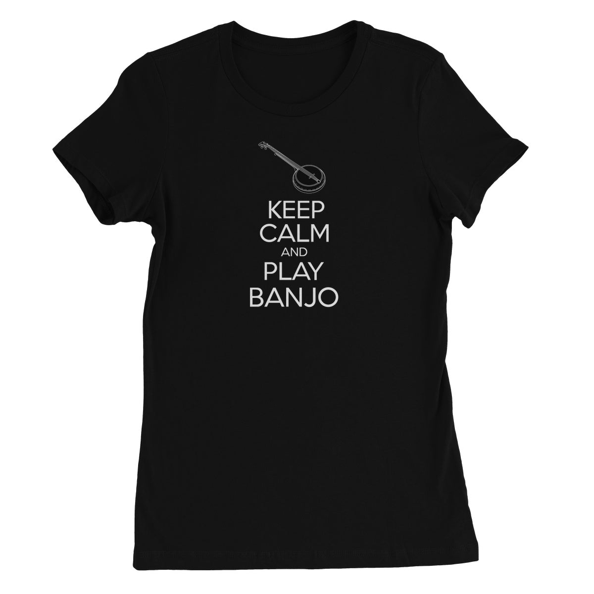 Keep Calm & Play Banjo Women's T-Shirt