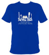 Burwell Bash 2020 T-shirt - T-shirt - Royal - Mudchutney