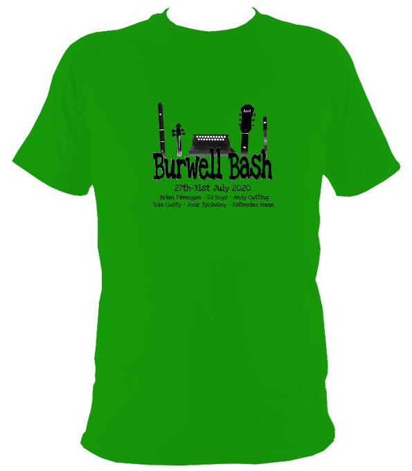 Burwell Bash 2020 T-shirt - T-shirt - Irish Green - Mudchutney
