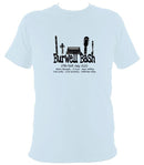 Burwell Bash 2020 T-shirt - T-shirt - Light Blue - Mudchutney