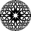 Illusion Style Woven Celtic Globe Style Hoodie-Hoodie-Mudchutney