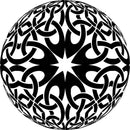 Illusion Style Woven Celtic Globe Style Hoodie-Hoodie-Mudchutney