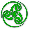 Celtic Tribal Spiral Hoodie-Hoodie-Mudchutney