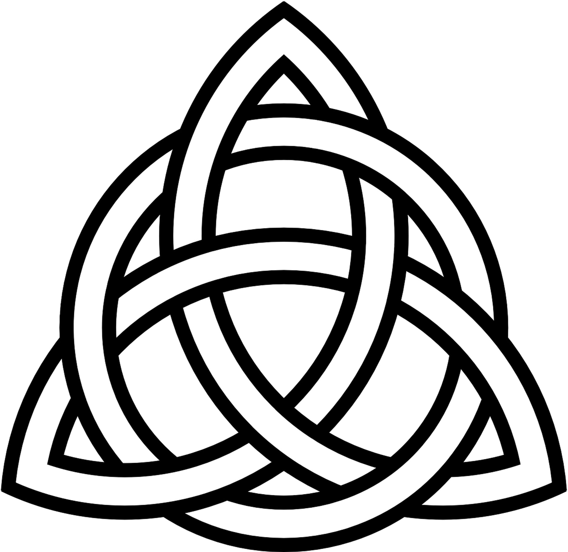 Triangular Celtic Knot Hoodie-Hoodie-Mudchutney