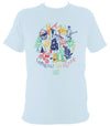 Cambridge Folk Festival - Design 9 - T-shirt - T-shirt - Light Blue - Mudchutney
