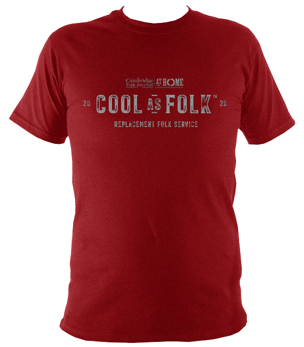 Cambridge Folk Festival Cool as Folk T-shirt