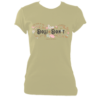 Cambridge Folk Festival Dosi-Don't Fitted T-shirt