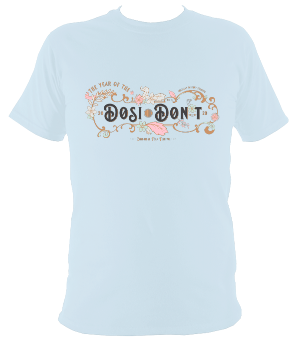Cambridge Folk Festival Dosi-Don't T-shirt