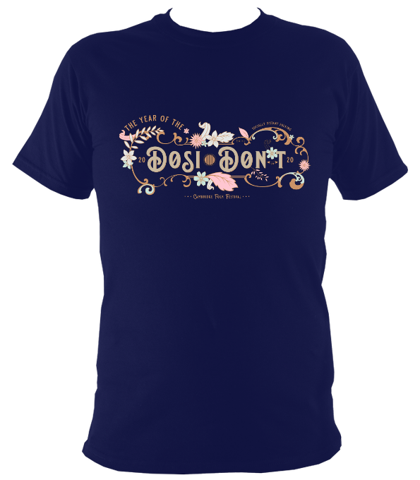 Cambridge Folk Festival Dosi-Don't T-shirt