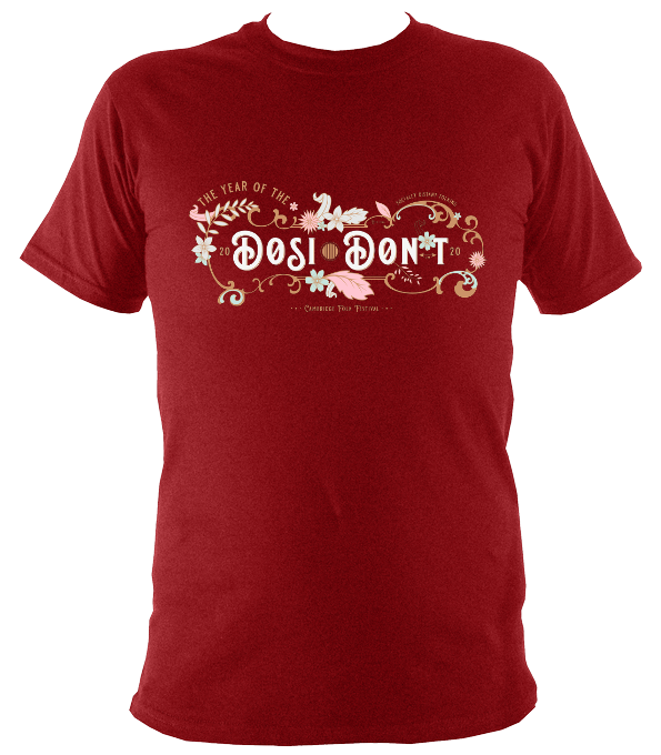 Cambridge Folk Festival Dosi-Don't T-shirt