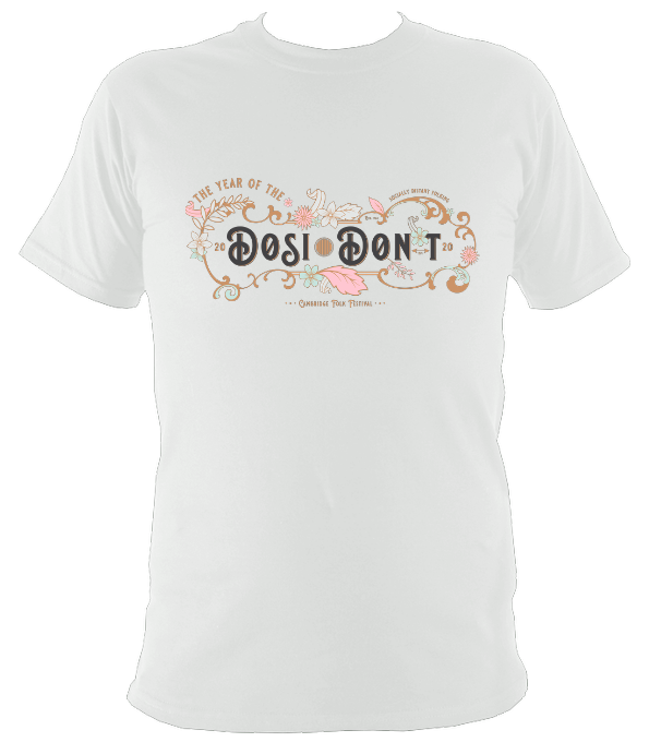Cambridge Folk Festival Dosi-Don't T-shirt