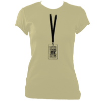 Cambridge Folk Festival "Access All Areas" Ladies Fitted T-Shirt
