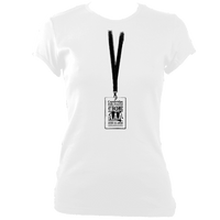 Cambridge Folk Festival "Access All Areas" Ladies Fitted T-Shirt