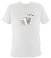 Castagnari Tommy Melodeon T-Shirt - T-shirt - White - Mudchutney