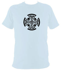 Celtic Round T-shirt - T-shirt - Light Blue - Mudchutney