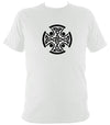 Celtic Round T-shirt - T-shirt - White - Mudchutney