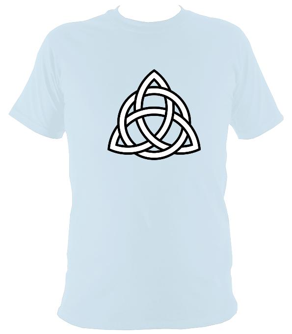 Celtic Triangular Knot T-shirt - T-shirt - Light Blue - Mudchutney