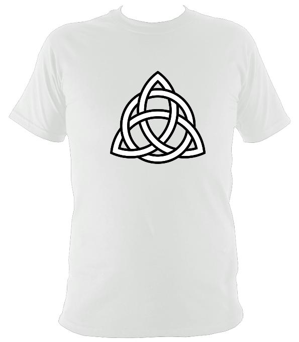 Celtic Triangular Knot T-shirt - T-shirt - White - Mudchutney