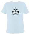 Triqueta Celtic Motif T-shirt - T-shirt - Light Blue - Mudchutney