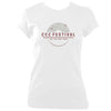 update alt-text with template Ciaran's Corona Collabs Ladies Fitted T-shirt - T-shirt - White - Mudchutney