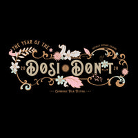 Cambridge Folk Festival Dosi-Don't Fitted T-shirt