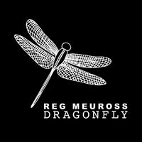 update alt-text with template Reg Meuross "Dragonfly" Ladies Fitted T-shirt - T-shirt - Black - Mudchutney