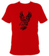 Eagle T-shirt - T-shirt - Red - Mudchutney