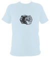 English Concertina T-shirt - T-shirt - Light Blue - Mudchutney