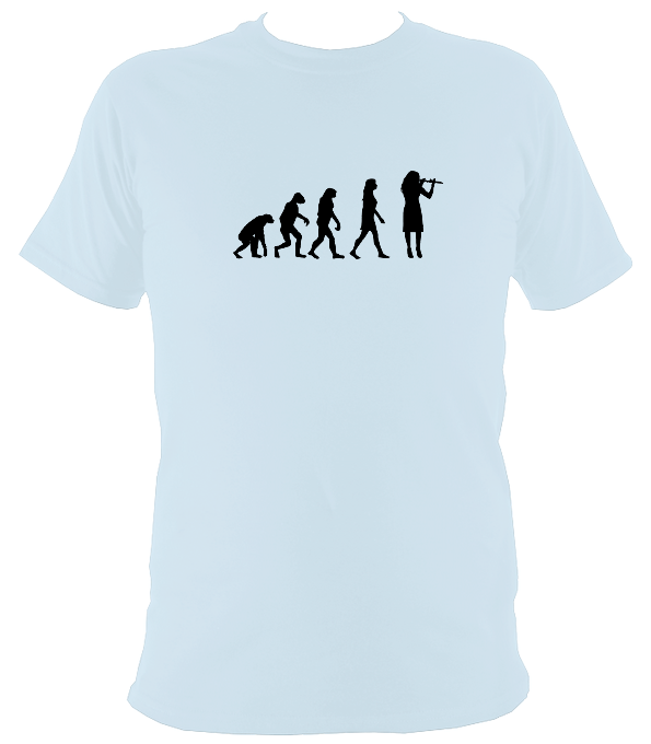 Evolution of Female Fiddle Players T-shirt