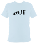 Evolution of Female Flute Players T-Shirt
