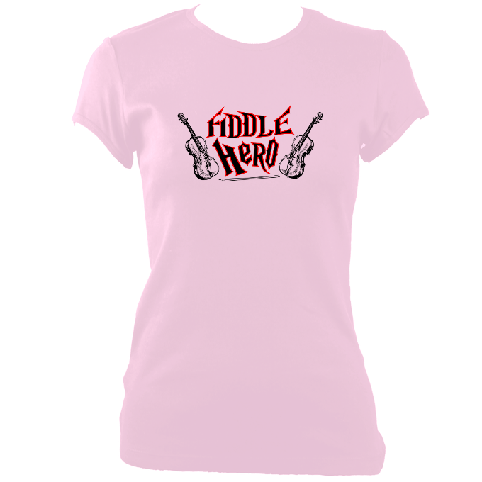 Fiddle Hero Women's Fitted T-shirt