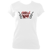 Fiddle Hero Women's Fitted T-shirt