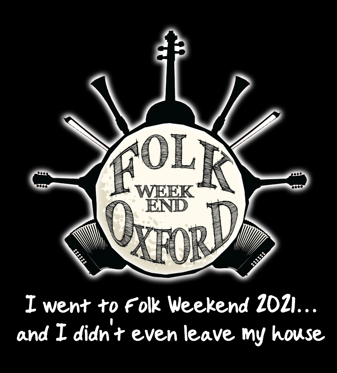Folk Weekend Oxford 2021 Fitted T-Shirt