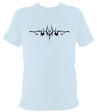 Gothic Tattoo T-shirt - T-shirt - Light Blue - Mudchutney