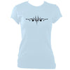 update alt-text with template Gothic Tattoo Ladies Fitted T-shirt - T-shirt - Light Blue - Mudchutney