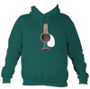 Guitar Strings and Neck Hoodie