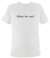 Irish "What's the Craic?" T-shirt - T-shirt - White - Mudchutney