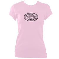 update alt-text with template Lachenal Concertina Logo Ladies Fitted T-shirt - T-shirt - Light Pink - Mudchutney